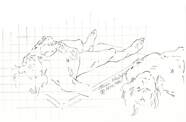 1.1.
Drawing. 1980
Pencil on paper. 143,30x231,10 mm