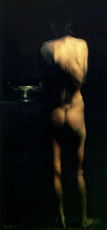 4.
The Flagellation of the Christ. 1983
Oil on canvas. 178x89,5 cm