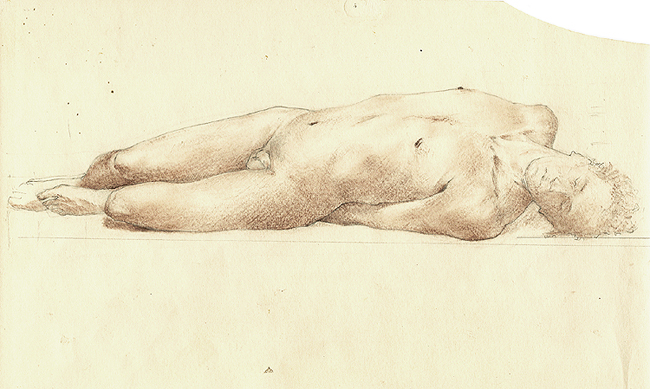 7.2.
Drawing. 1985
Sepia and pencil on paper. 180x330 mm