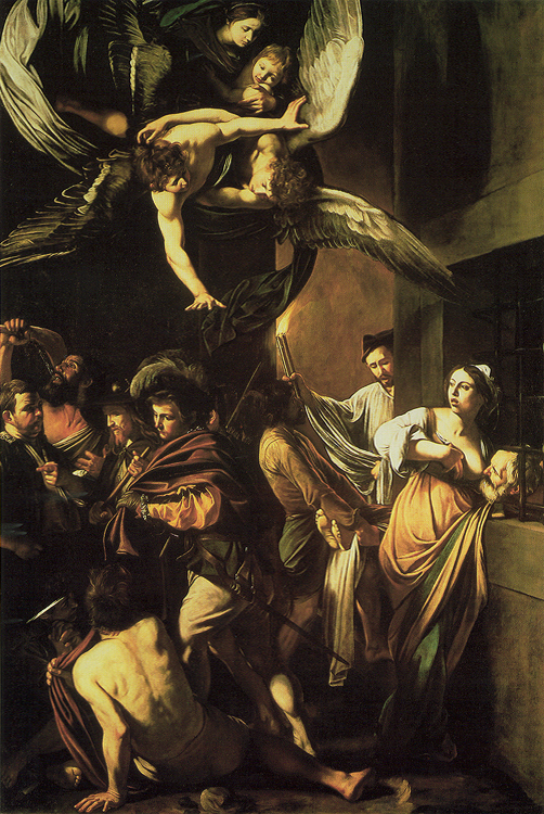 Микеланђело Меризи Каравађо,
Седам дела милосрђа, 1606/07.