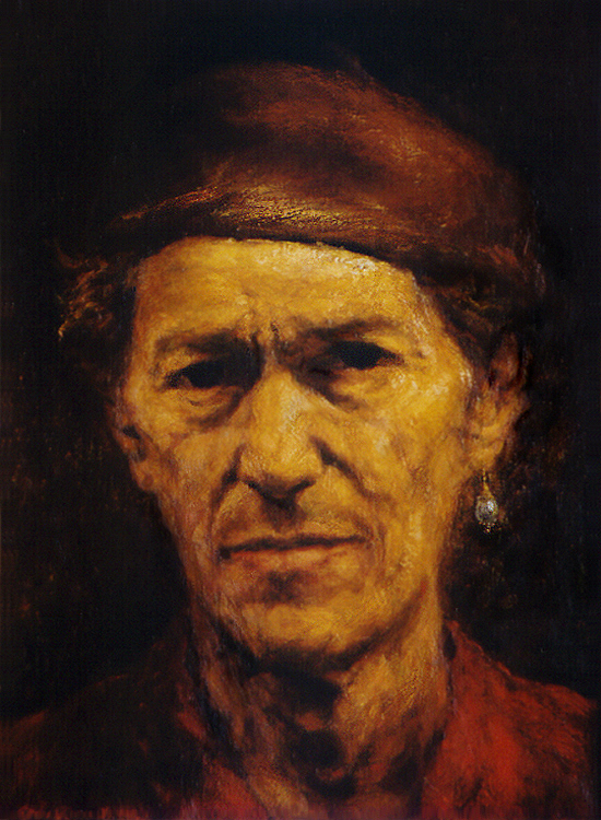 22.
Portrait of the Father
(Damjan Klašnja, 1933-1985). 1986
Oil on canvas. 55x39 cm