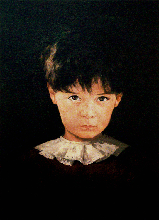 25.
Portrait of a Girl. 1992
Oil on canvas. 75x55 cm