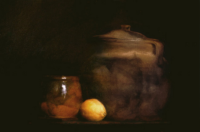33.
Still-life. 1983
Oil on paper. 34x50 cm